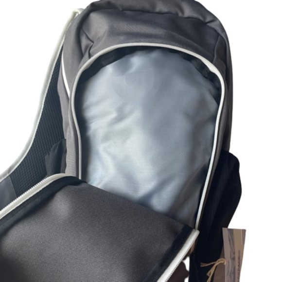 2L Hydration Backpack Gray Removable Water Bladder, Pockets Adjustable Straps - Picture 10 of 15